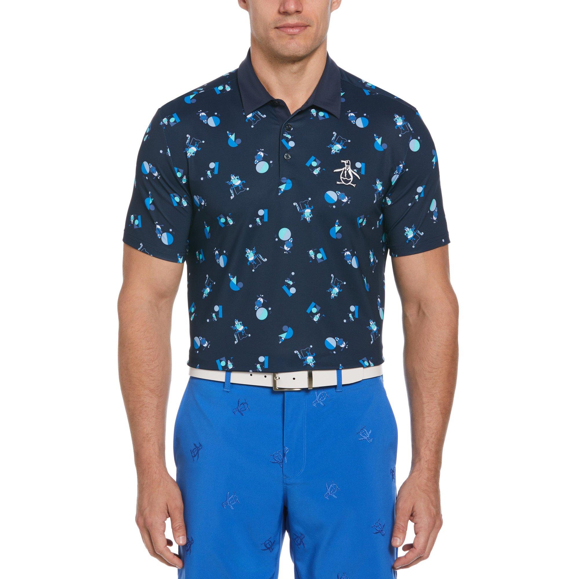 Original Penguin Golf PG Hvywght Abstrct Sn99