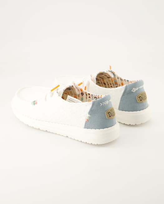 Hey Dude Wendy Boho Slipper in Weiß