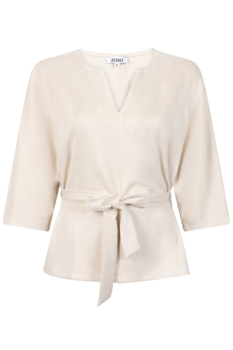 Zoso beige dames t-shirt