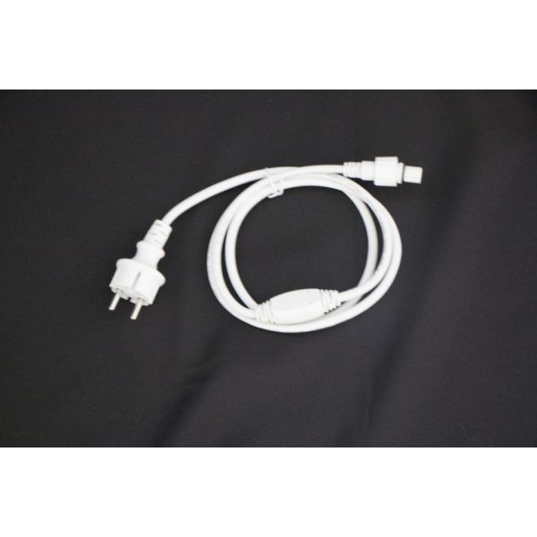 Cabo de alimentação Cortina Led branco com retificador 230v IP65 - LZ1-CABOALIMENT003