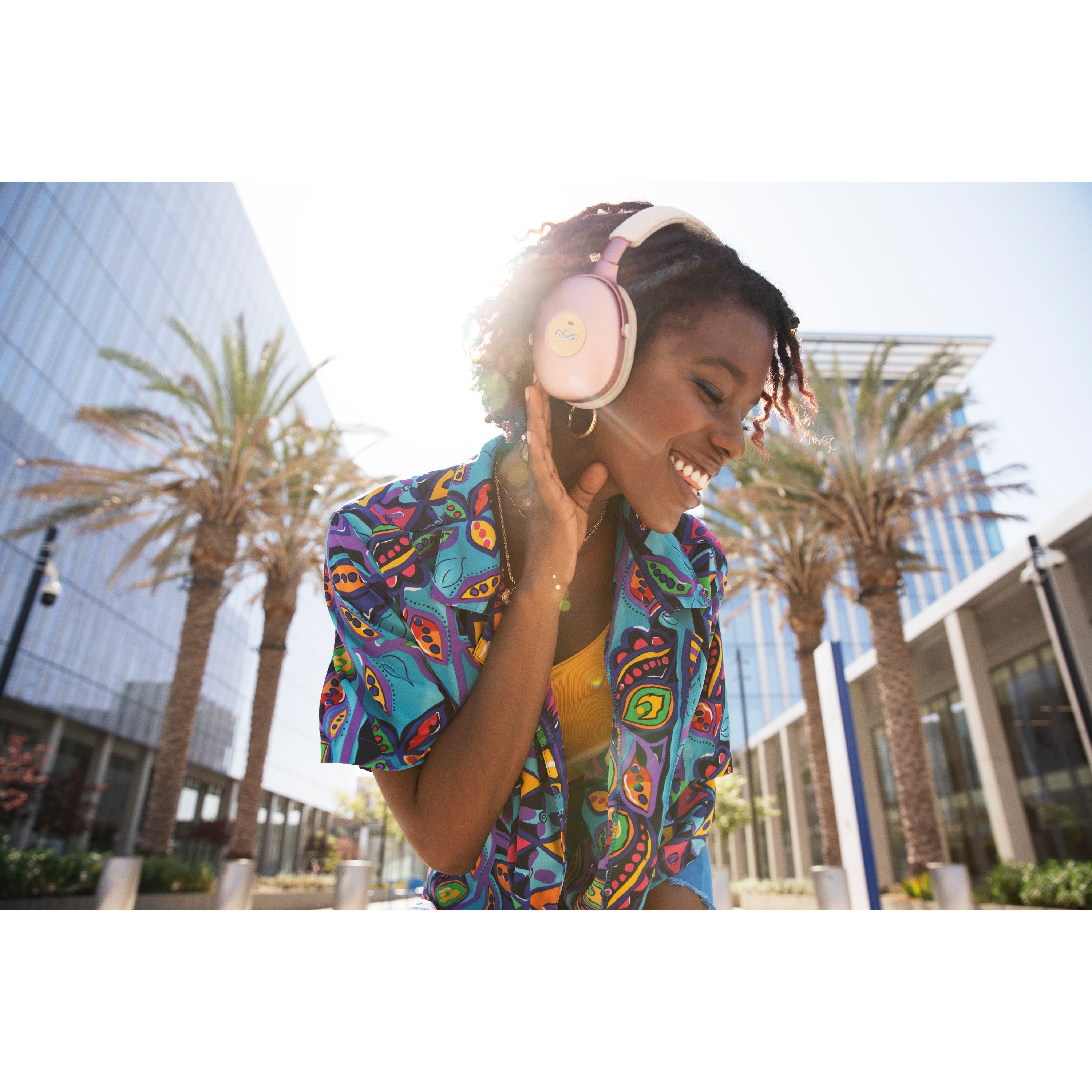House of Marley Positive Vibration XL ANC Copper Bluetooth-koptelefoon