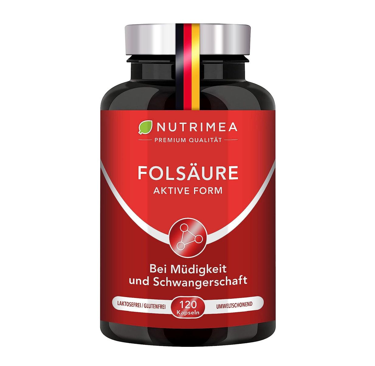 Nutrimea FOLSÄURE Vitamin B9 5-MTHF - Schwangerschaft Kinderwunsch