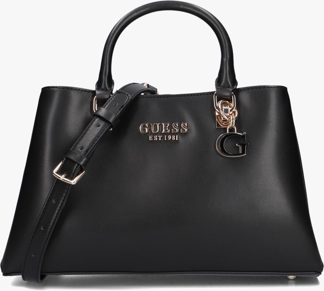 GUESS zwarte guess schoudertas eliette girlfriend satchel
