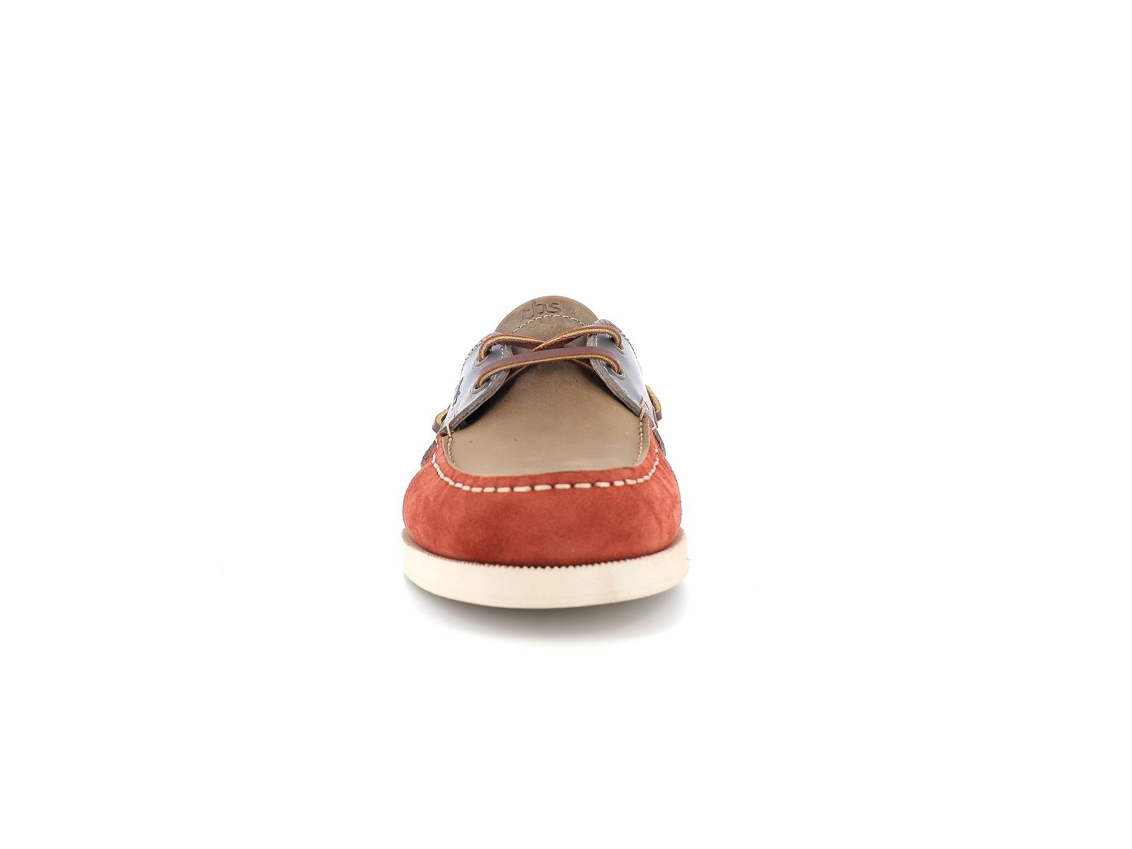 Tbs-PHENIS Nubuck Marron Rouge