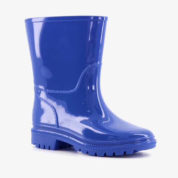 Blauwe kinder regenlaarzen blauw
