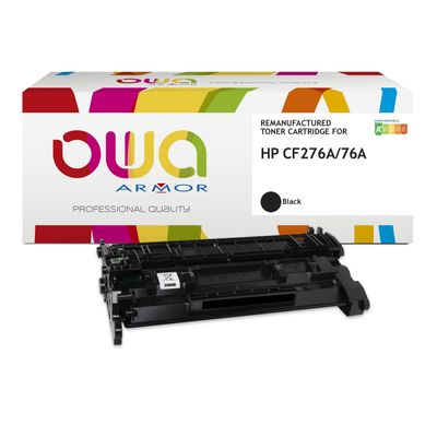 Cartouche laser compatible HP CF276A - noir - Owa K16476OW