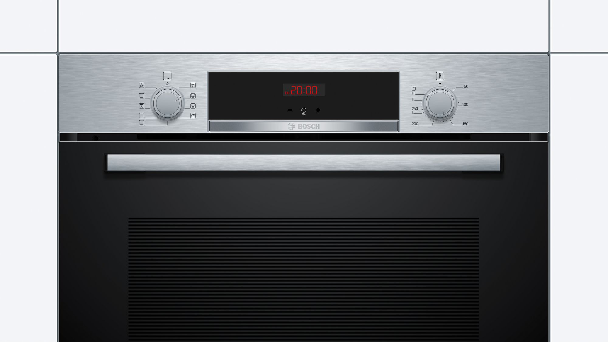Forno Série 4 60 x 60 cm em aço inoxidável HBA512ES0