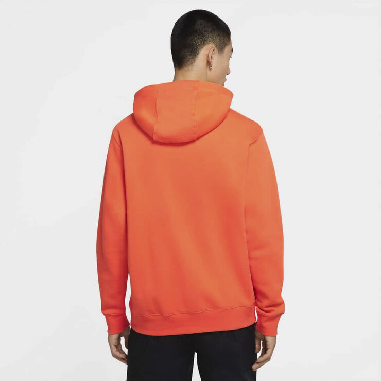 Nike club fleece hoodie Orange
