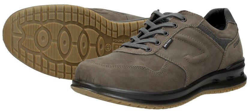 Grisport Heren veterschoenen middel bruin