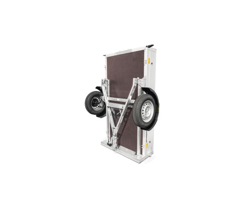 Humbaur enkelassige aanhangwagen Startrailer met neerklapbare dissel, 2050 x 1095 x 300 mm, ongeremd, maximaal toegestaan totaalgewicht 750 kg