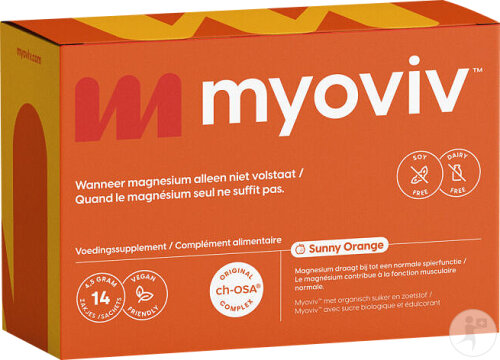 Myoviv Complément Alimentaire Gout Sunny Orange 14 Sachets