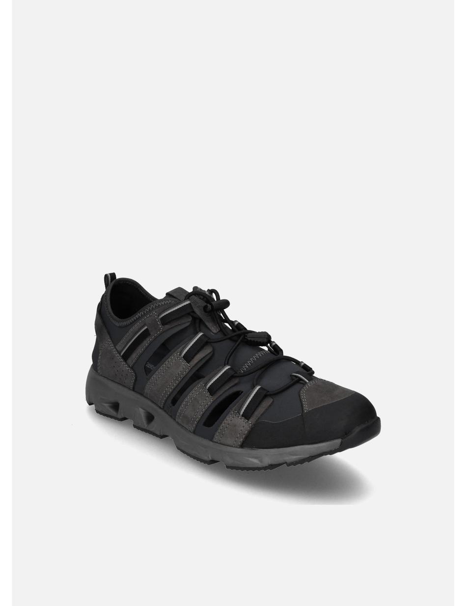 Halbschuh Noah 06, asphalt-kombi
