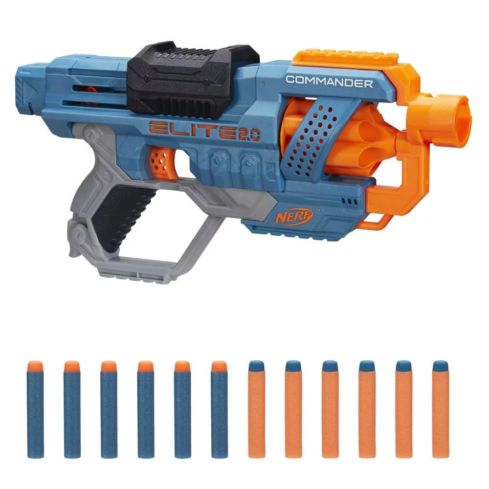 NERF ELITE 2.0 COMMANDER RD 6