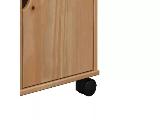 Chariot de cuisine OTTA 59x45x80 cm bois massif de pin