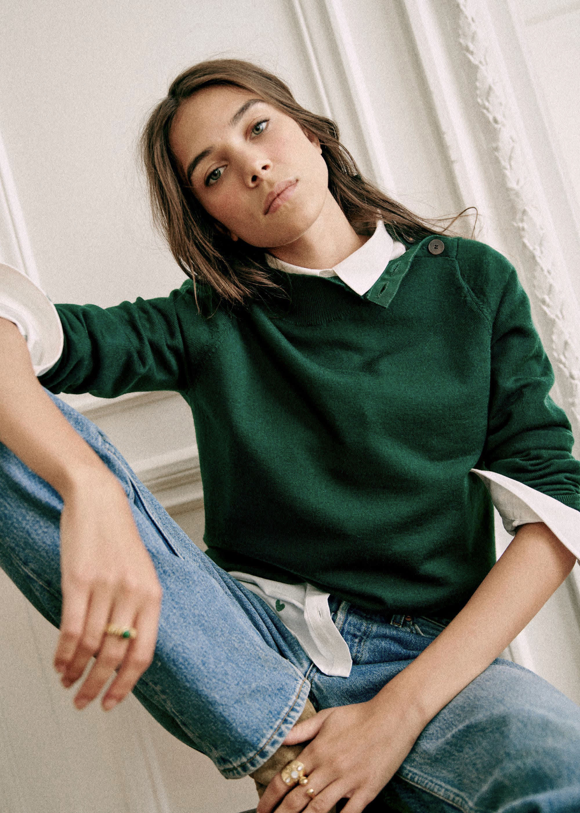 Pull Jacob - Vert - E-SHOP/MAILLE 5905504