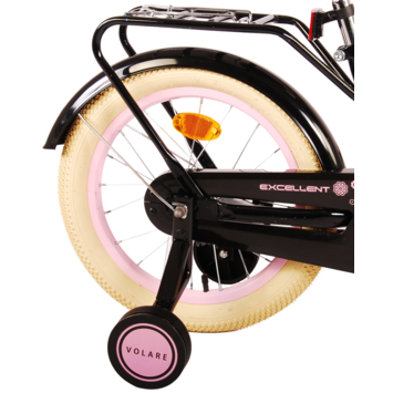 Volare Excellent zwart kinderfiets 16 inch