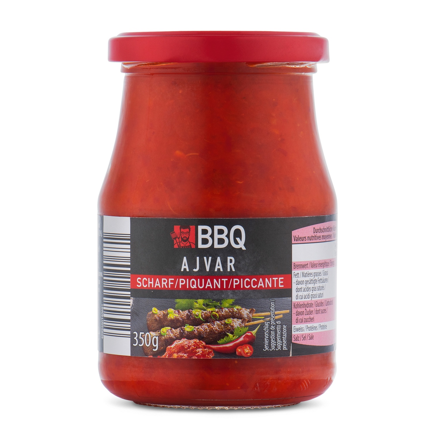 BBQ Ajvar, scharf 350 g