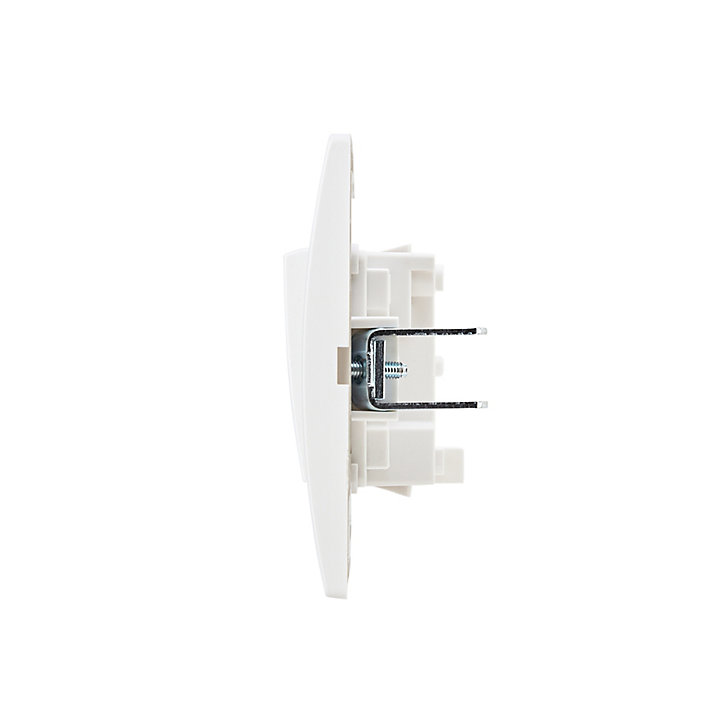 Interrupteur va-et-vient blanc complet, lot de 3