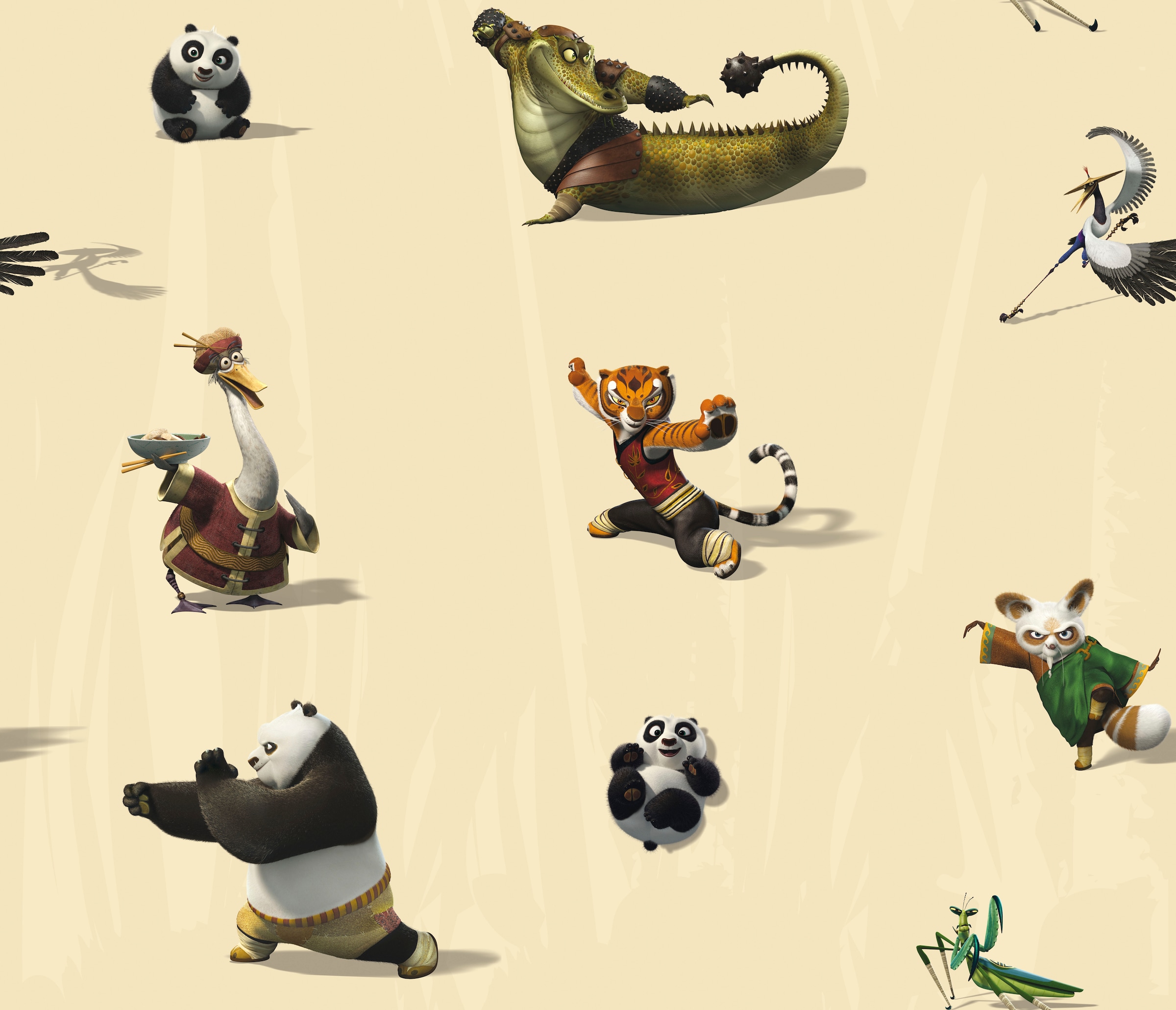 Wirth Tischläufer »Kung Fu Panda« Universal Pictures