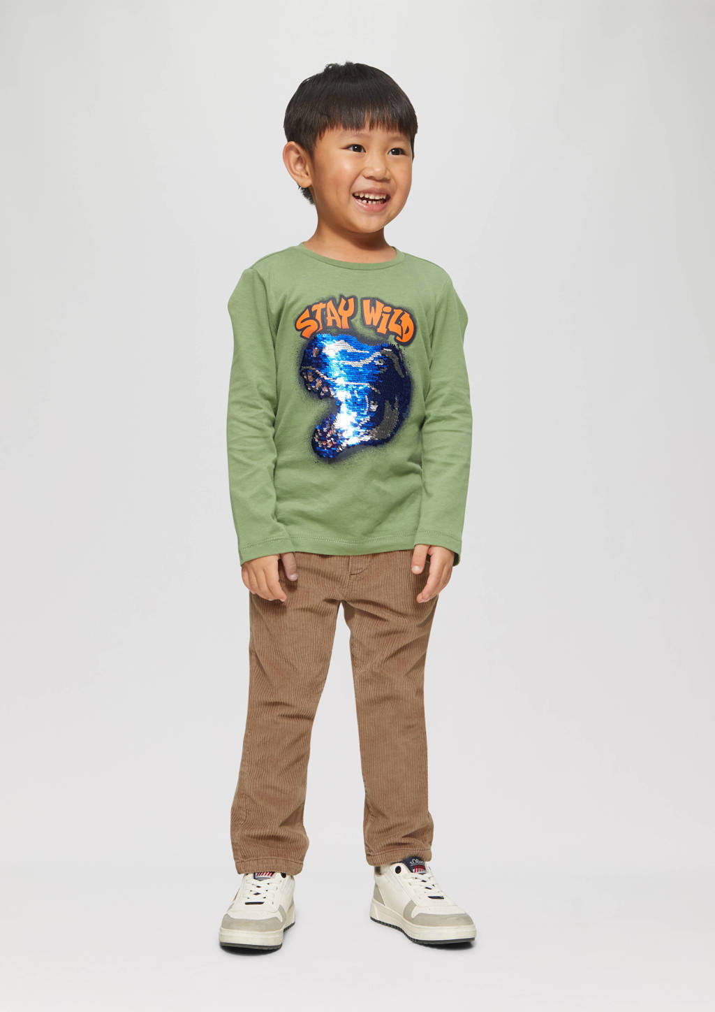 s.Oliver broek bruin