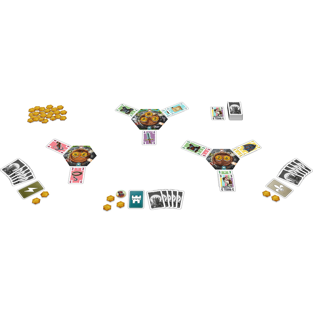 Schatz des Phönix Kartenspiel Gesellschaftsspiel für Familien / Kinder (2504)