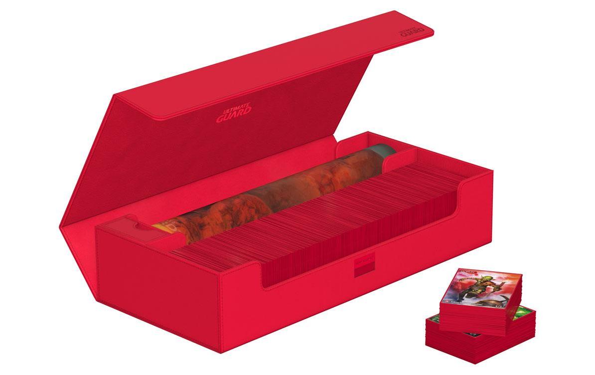 Kartenbox XenoSkin Superhive 550+ RotHochwertige Box für Sammelkarten in Standardgrösse