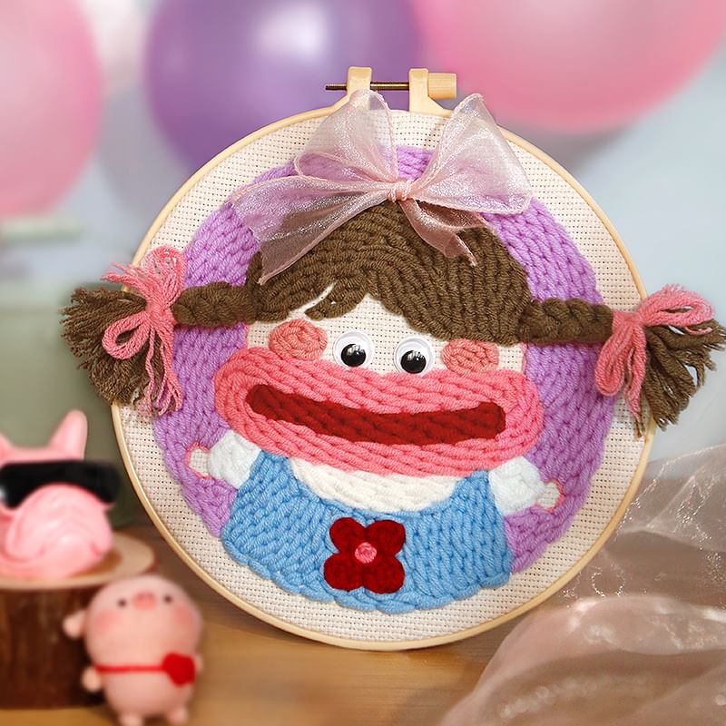 Embroidery Kingdom - Cartoon Capybara DIY borduurpakket (verschillende ontwerpen)