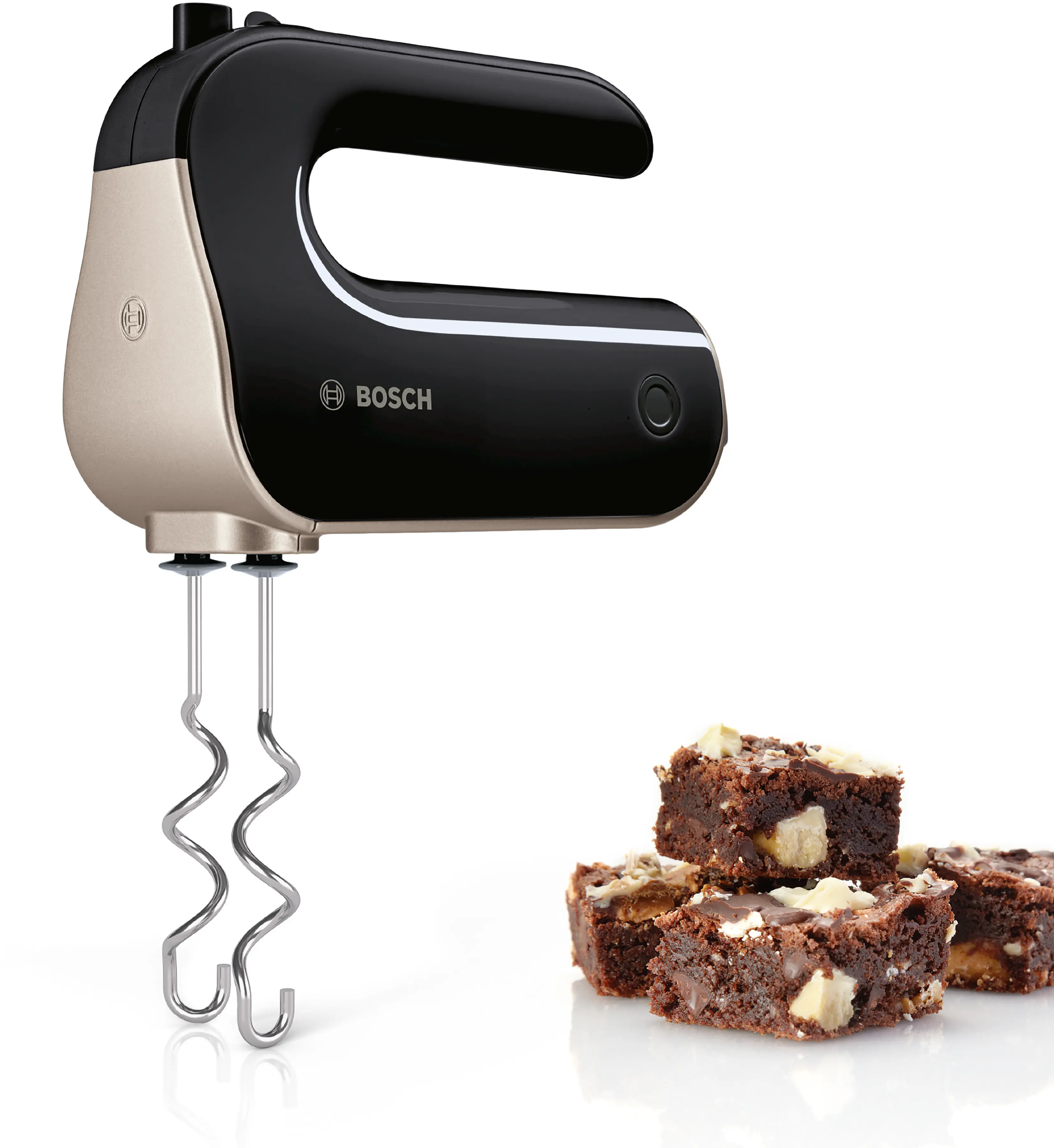 Handmixer HomeProfessional 575 W Zwart, Metallic zilver MFQ4730