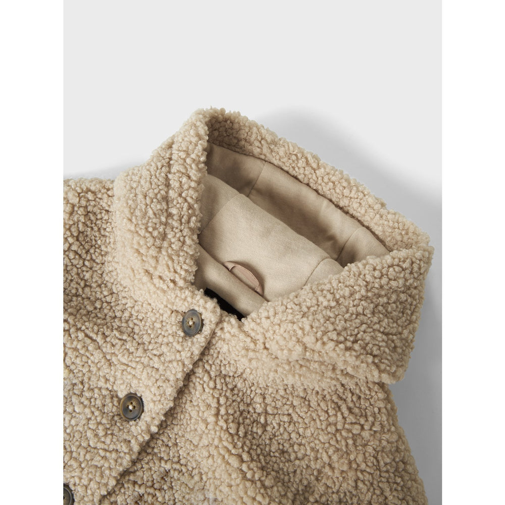 Køb Name It Pure Cashmere Nbnmilo Teddy Jakke