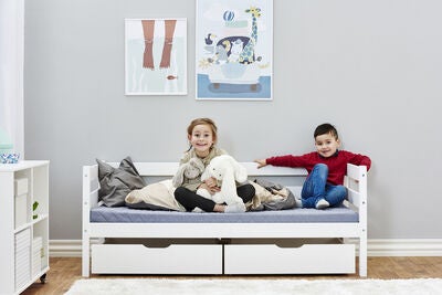 Hoppekids Enkeltseng ECO Comfort 70x160, White