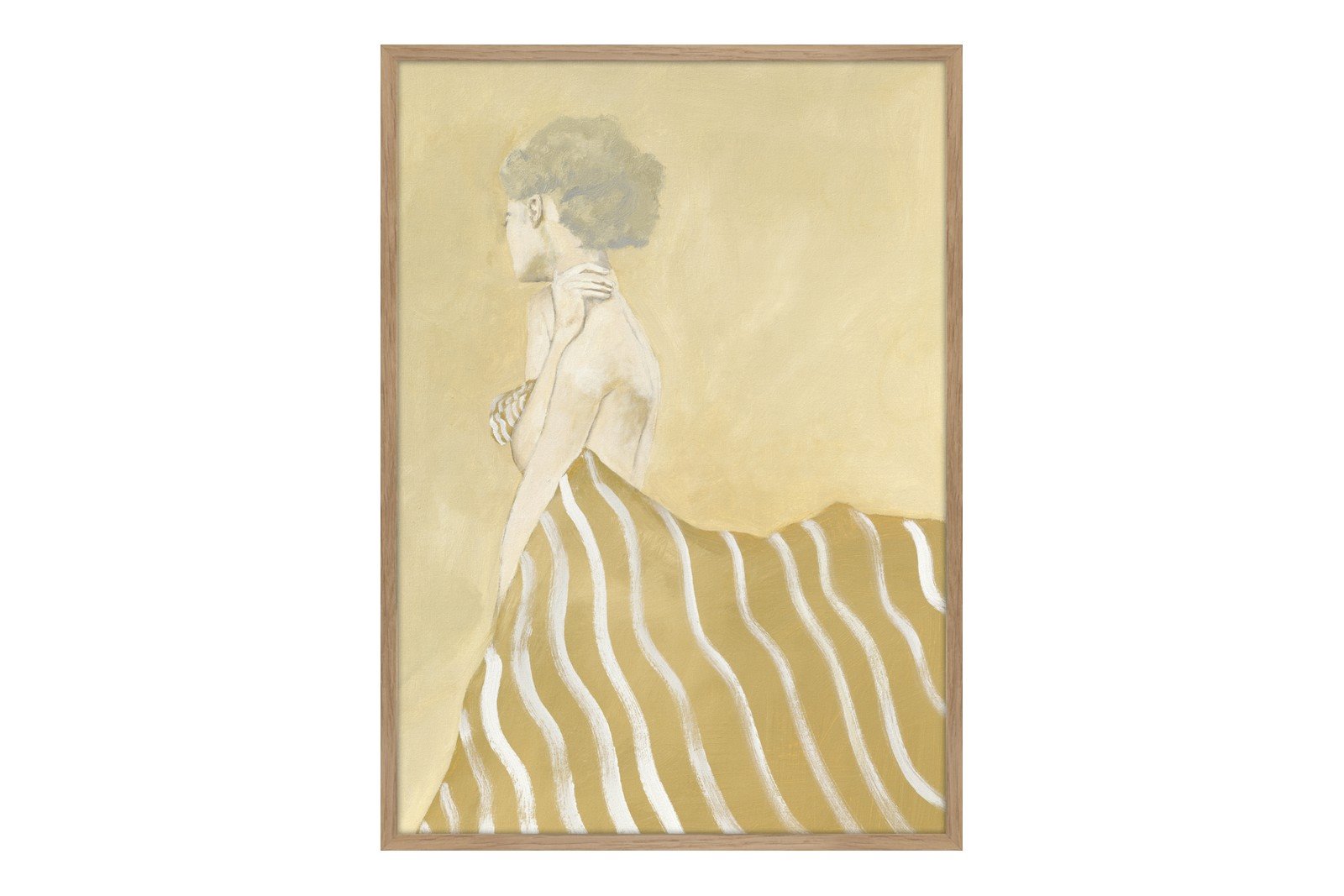 Where Ever You Are 50x70 cm Oak Frame