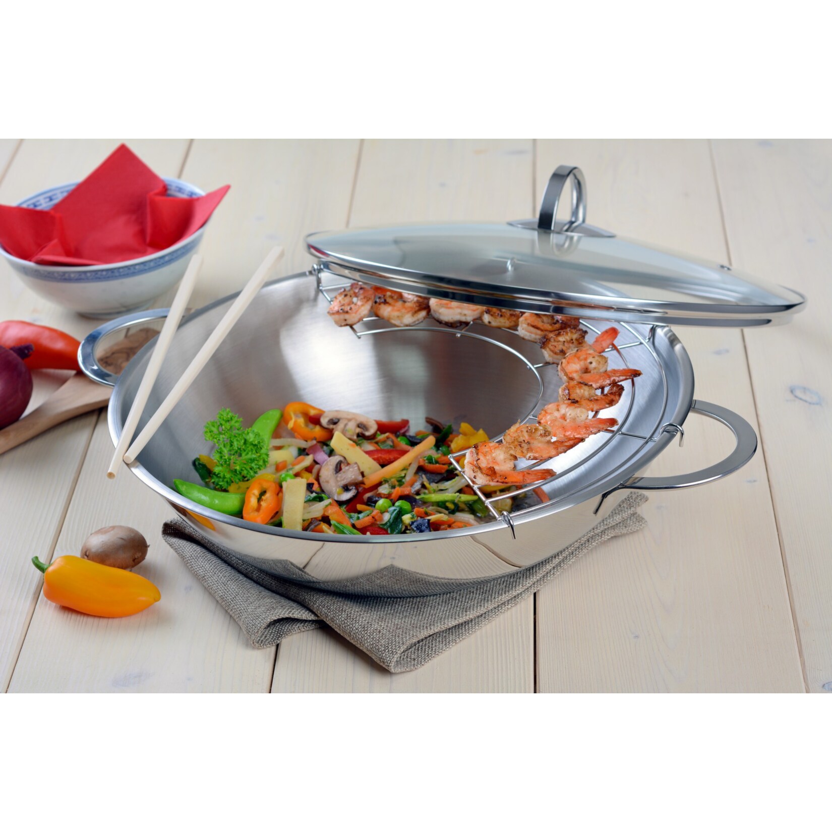 GRÄWE Wok-Set PRO-LINE