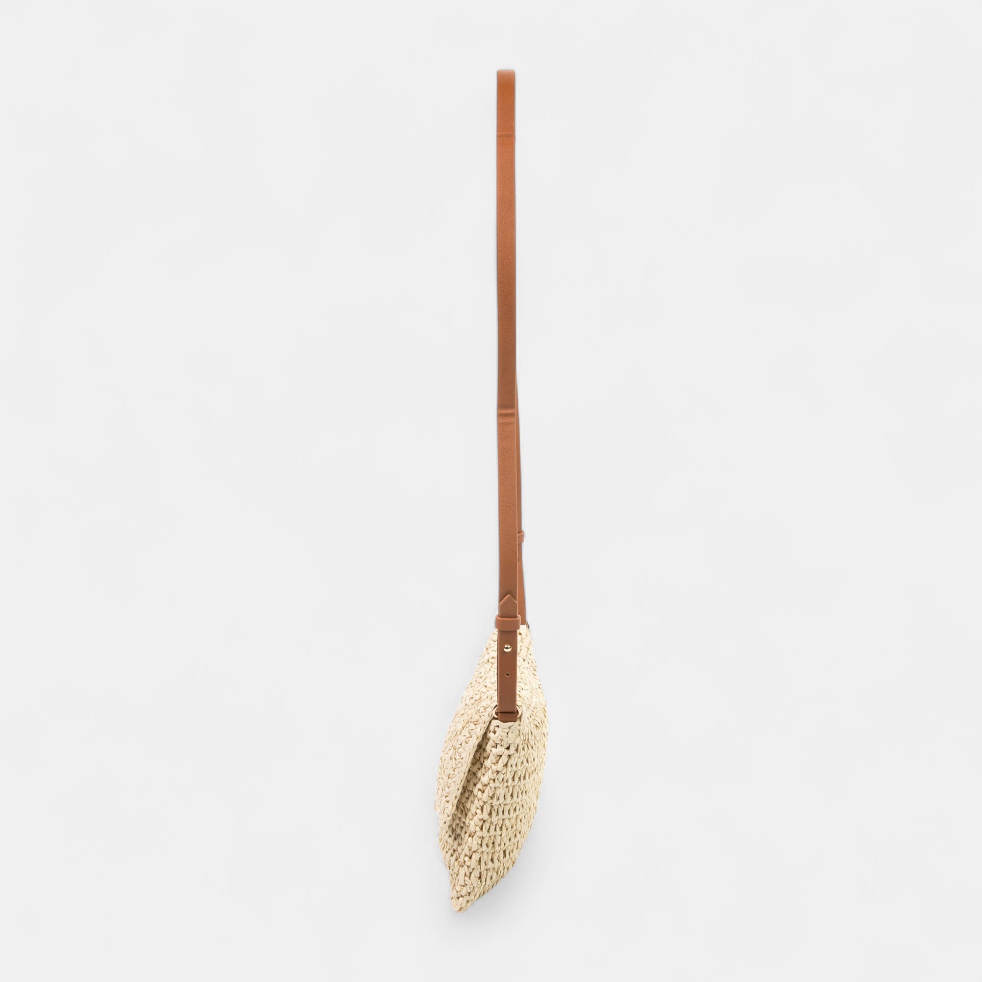 Sac bandoulière beige
