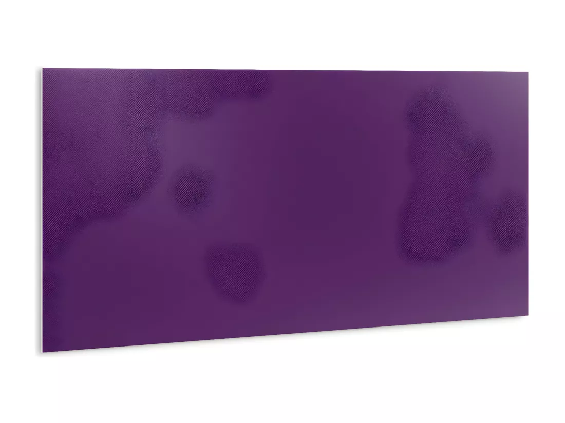 Panneaux muraux autocollants en vinyle imperméable - Coloris Violet 100 x 50 cm