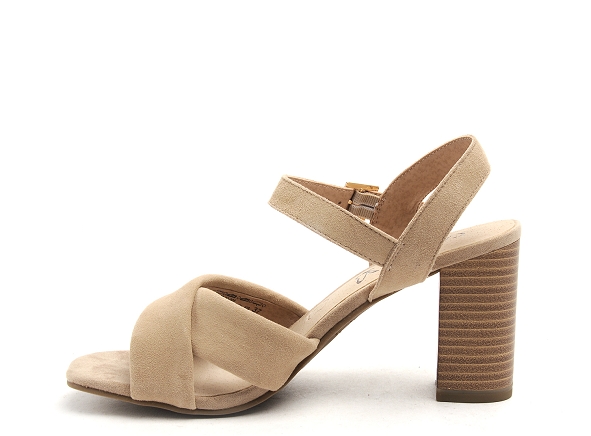 Caprice nu pieds talons femme 28302 beige