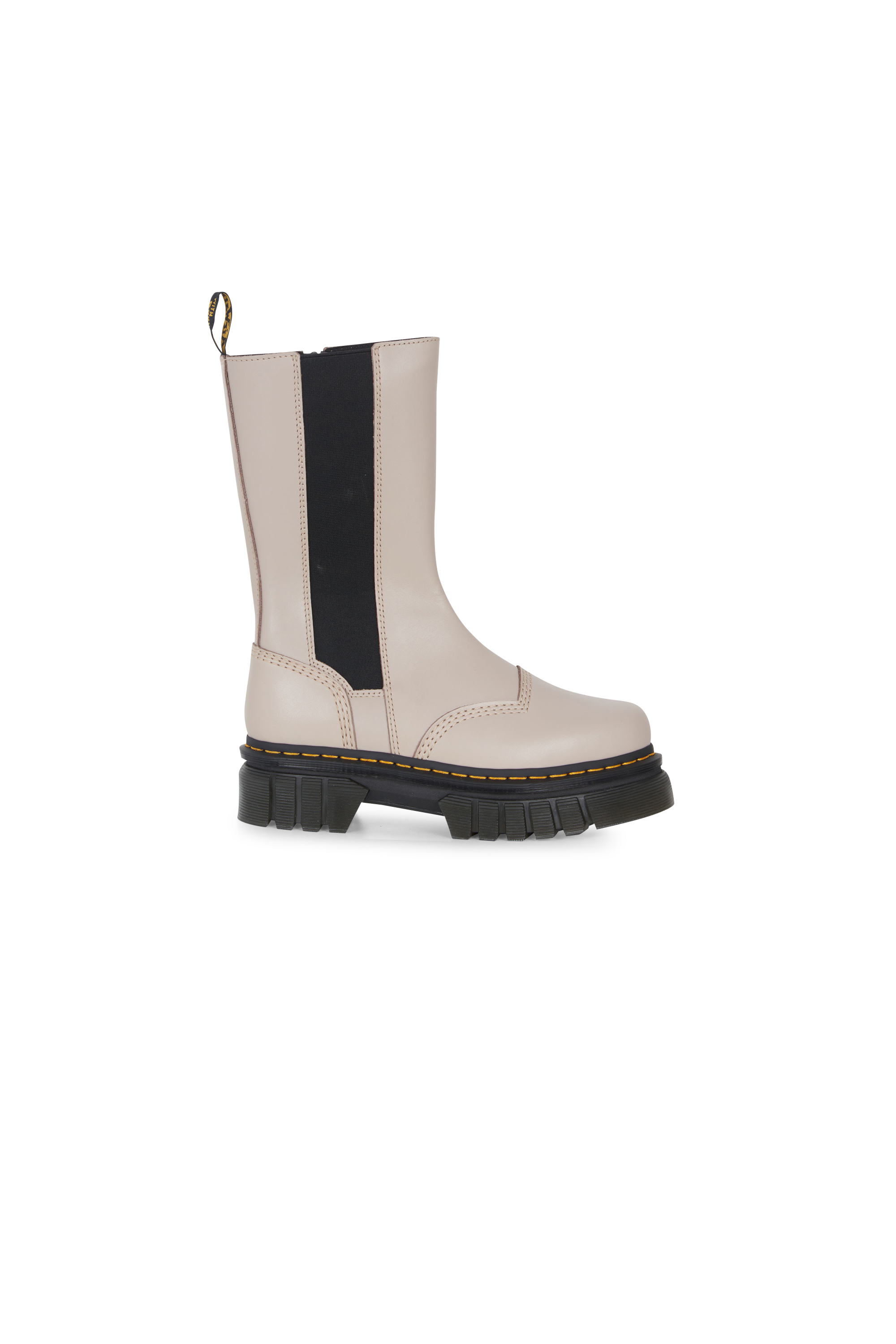 DR. MARTENS Bottes Audrick Chelsea Tall Beige