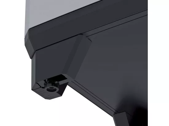 Armoire de rangement polyvalente Stilo Gris et noir 173 cm