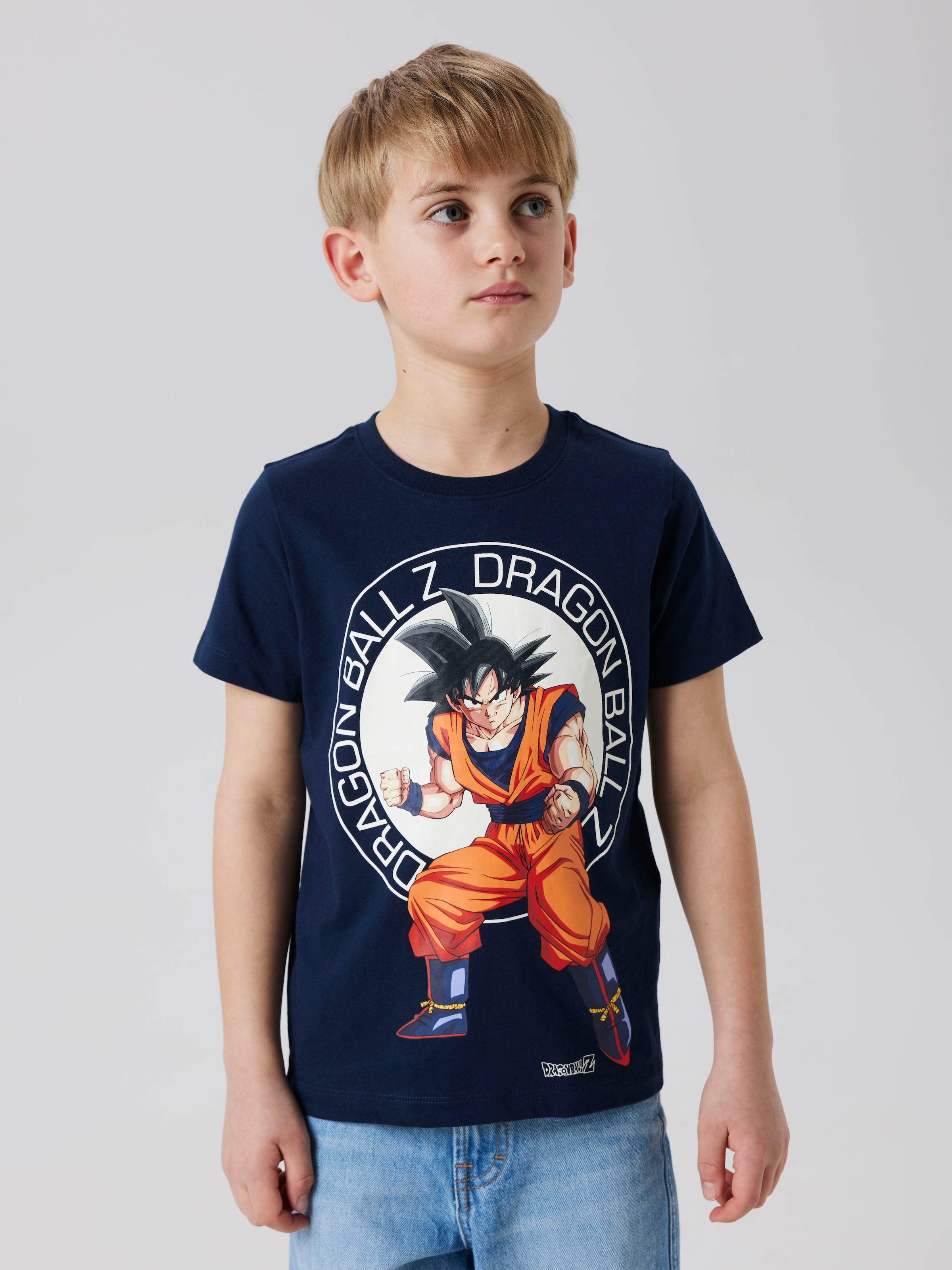 Name It T-Shirt »NKMJES DRAGON NREG SS TOP BOX NOOS VDE«, mit grossem Comic-Frontprint