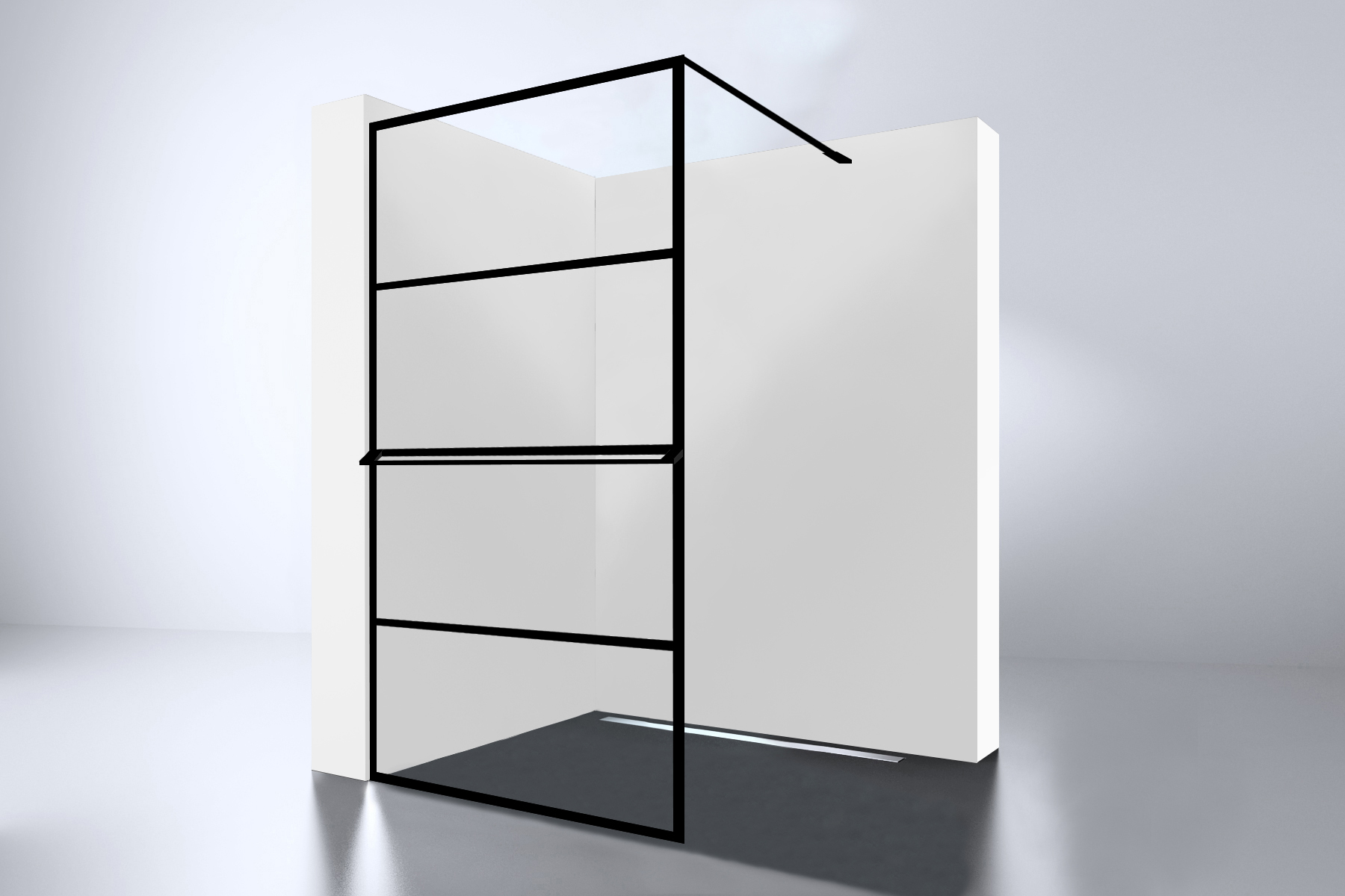 Best Design Noire stabilisatiestang 120cm zwart mat