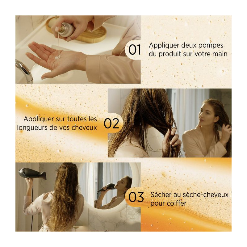 Pack cheveux épais + crème de protection LuxeOil System Professional