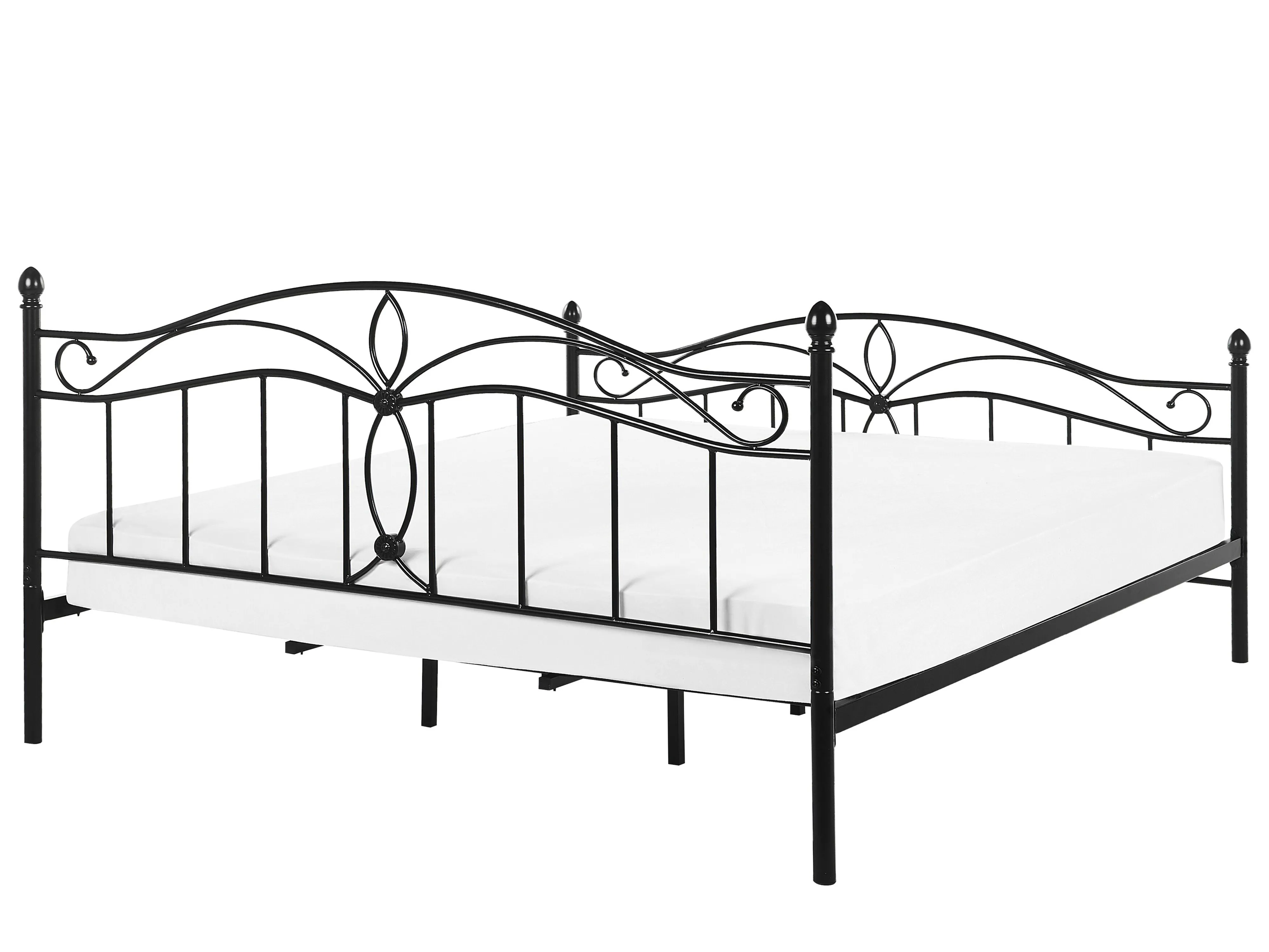 Bed Metaal ANTLIA 180 x 200 cm Zwart