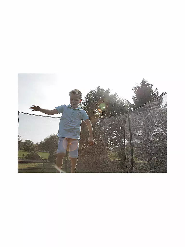 EXIT TOYS Silhouette Bodentrampolin 244cm mit Sicherheitsnetz keine Farbe