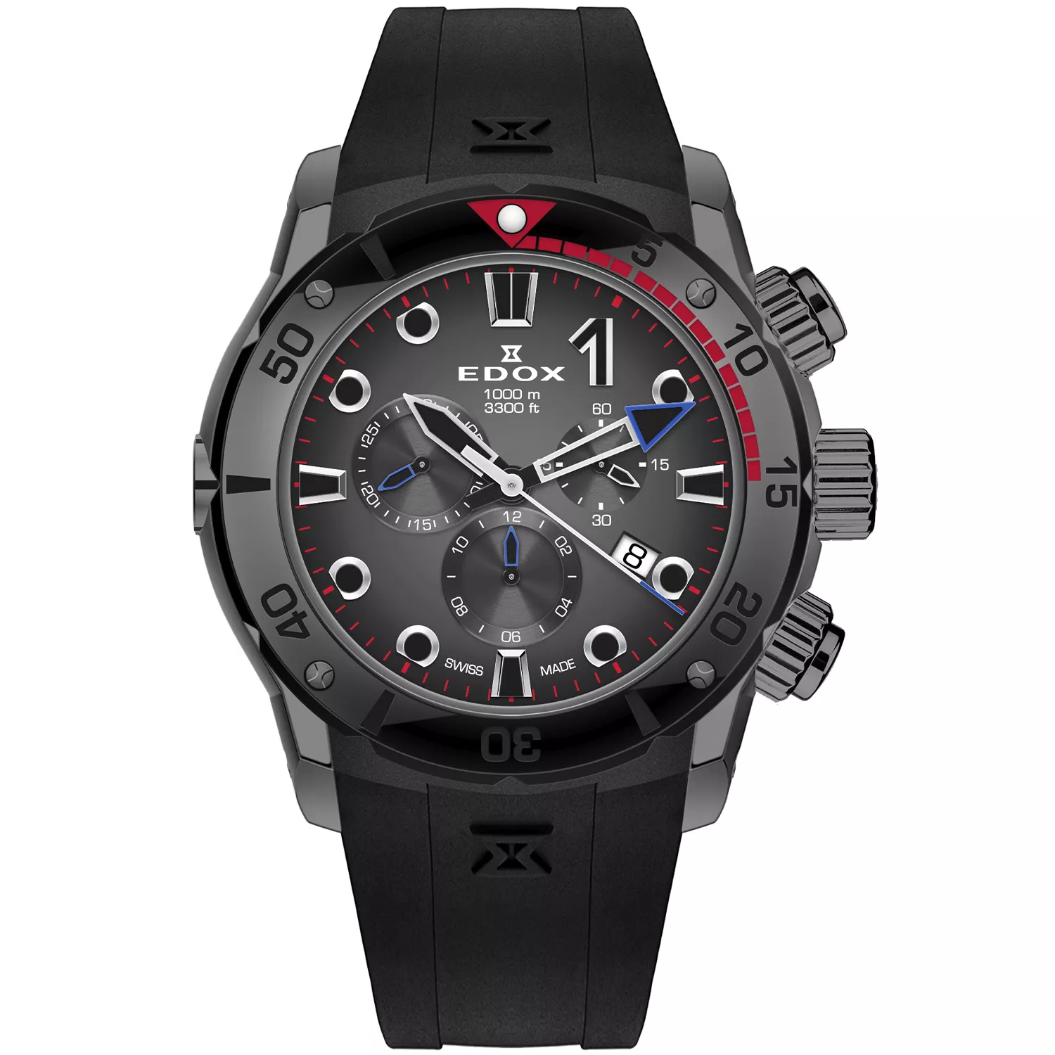 Edox Chrono quartz 10242-TINGNR-GIDNR