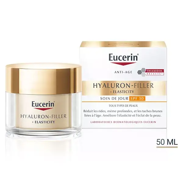 Creme de dia antienvelhecimento Eucerin Hyaluron Filler + Elasticity FPS 30 50ml