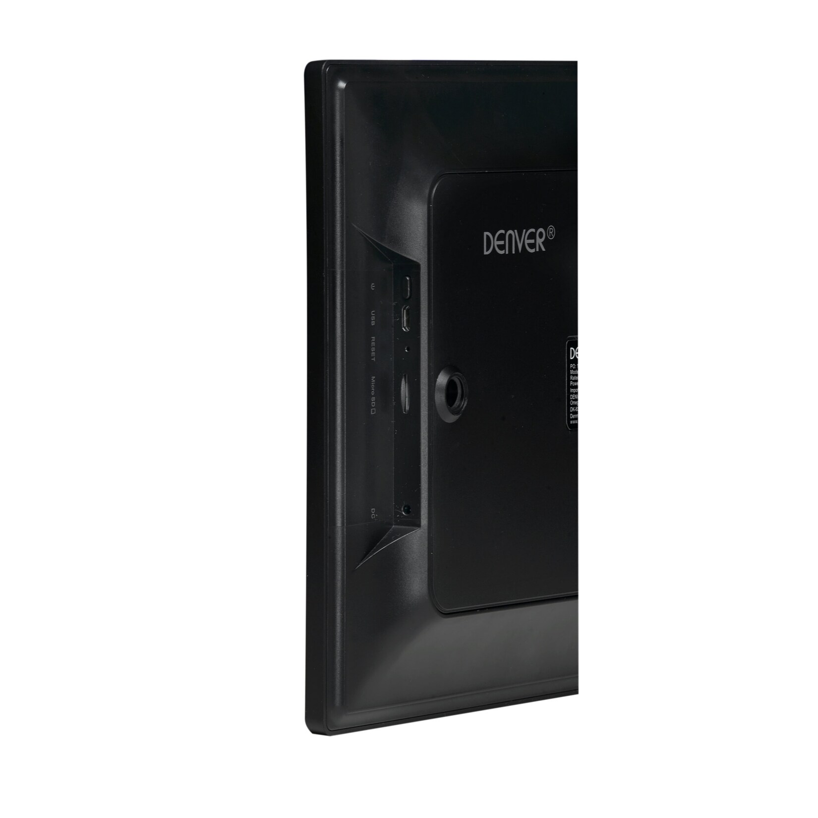 Denver Digitaler Bilderrahmen PFF-710Black MK2 mit Wi-Fi, microSD und integriertem 8GB Flash-Speicher