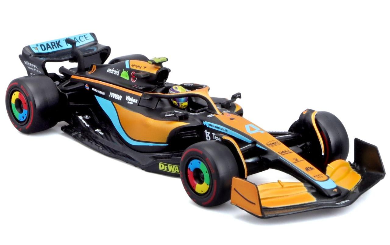McLaren Mercedes F1 MCL36 Norris 2022 1:43Sammlermodell im Massstab 1:43