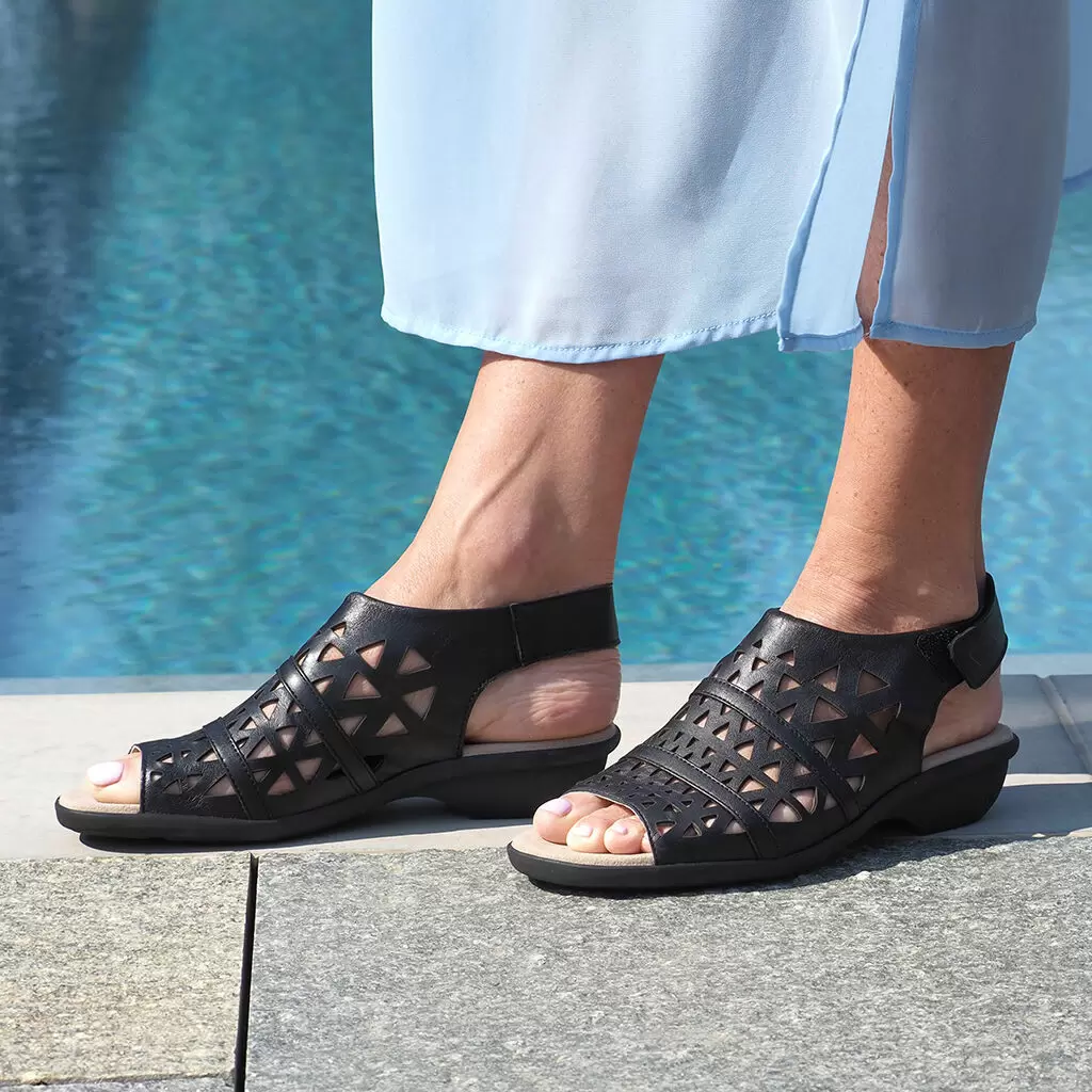 SALE - Sandale PASCALE schwarz