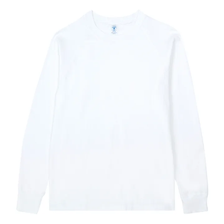Velva Sheen T-shirt Manches Longues Freedom Coton | Blanc