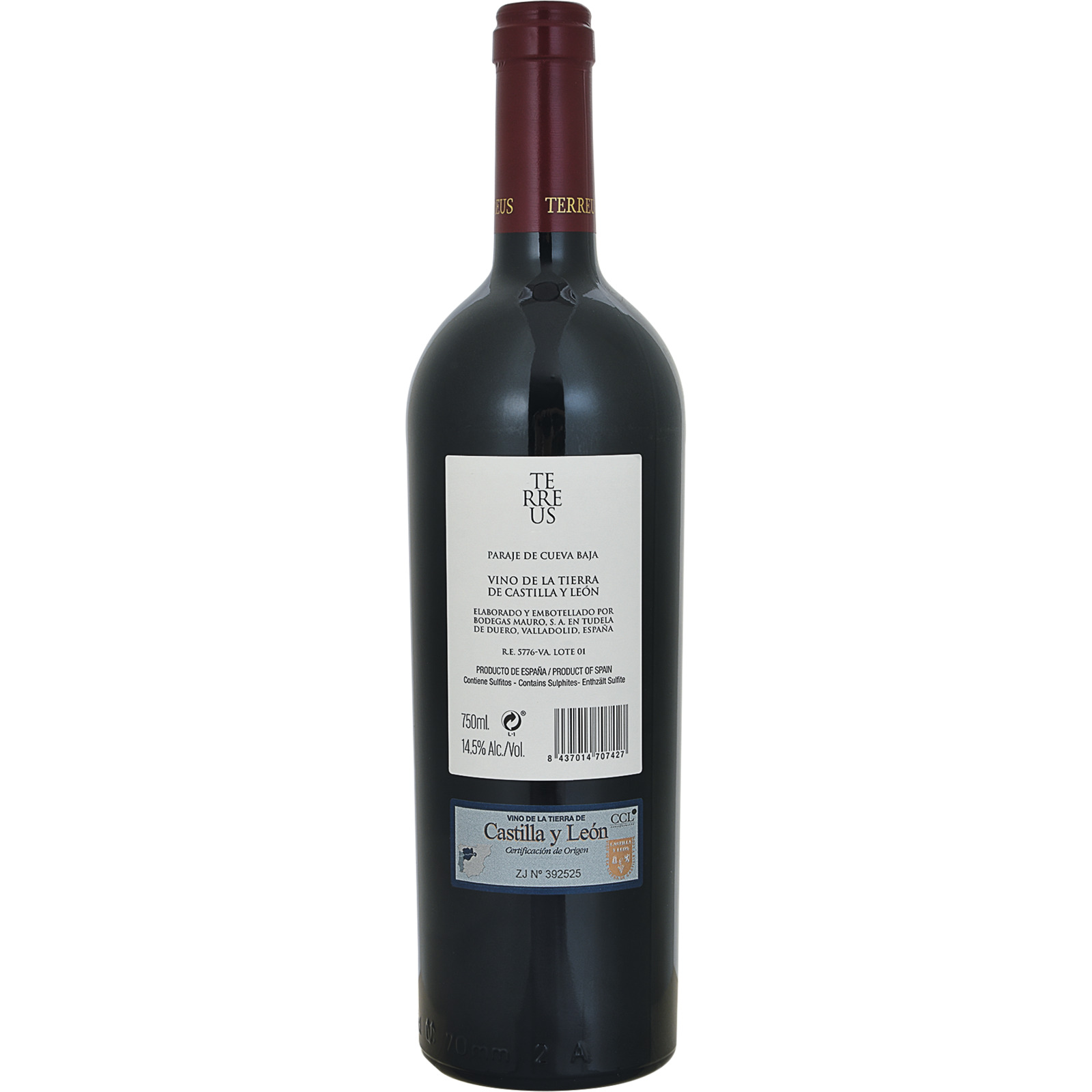 Mauro Terreus 75 cl