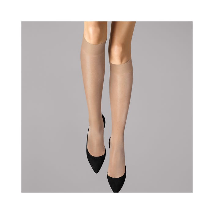 Wolford-Kniekousen Satin Touch 20 DEN